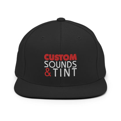 Custom Sounds & Tint-Snapback Hat