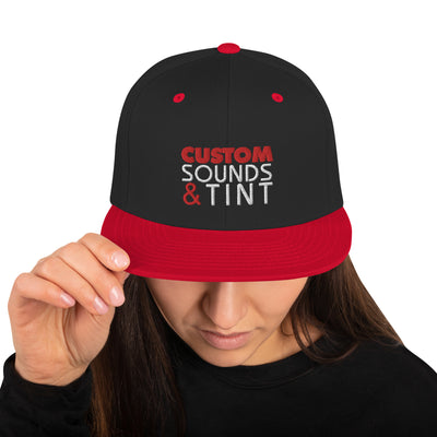 Custom Sounds & Tint-Snapback Hat