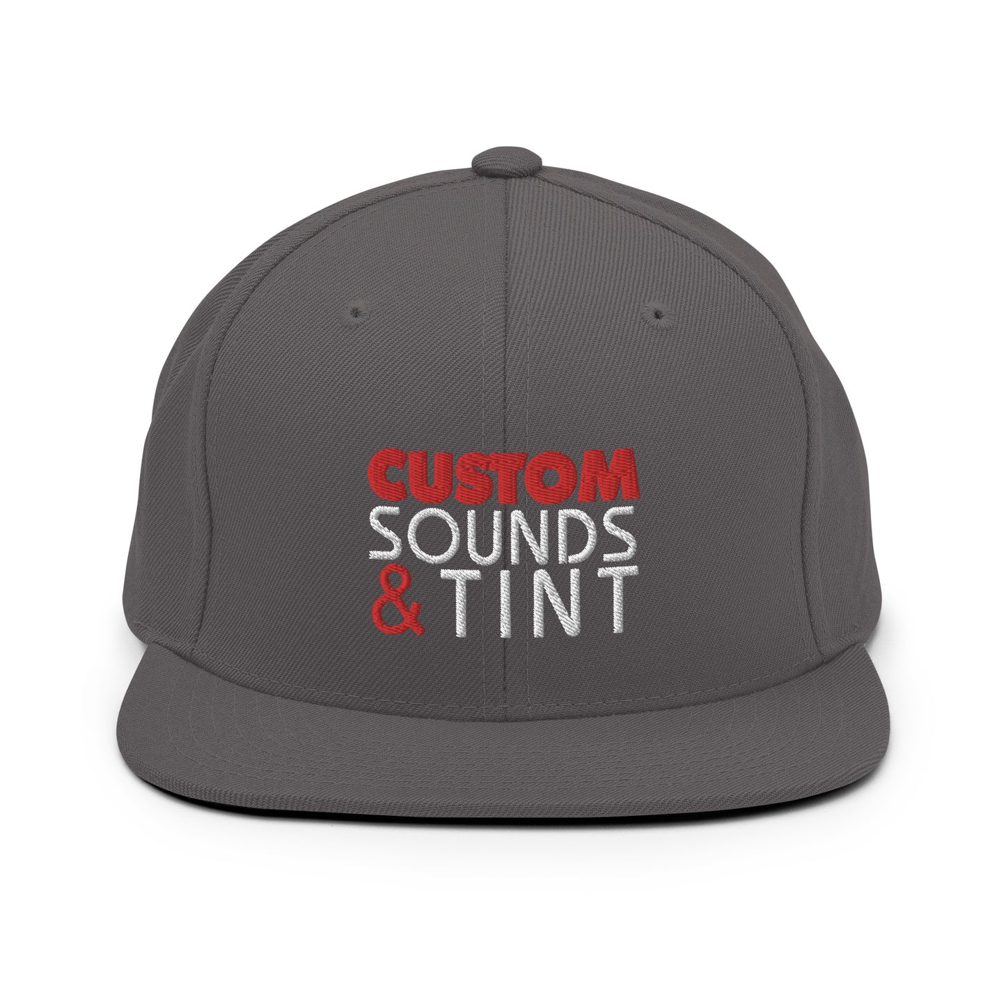 Custom Sounds & Tint-Snapback Hat