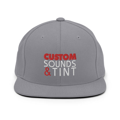 Custom Sounds & Tint-Snapback Hat