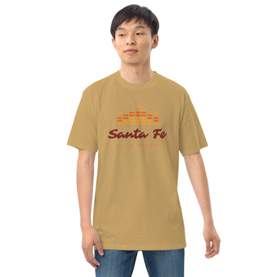 Santa Fe-Men’s premium heavyweight tee