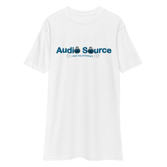 Audio Source-Men’s premium heavyweight tee