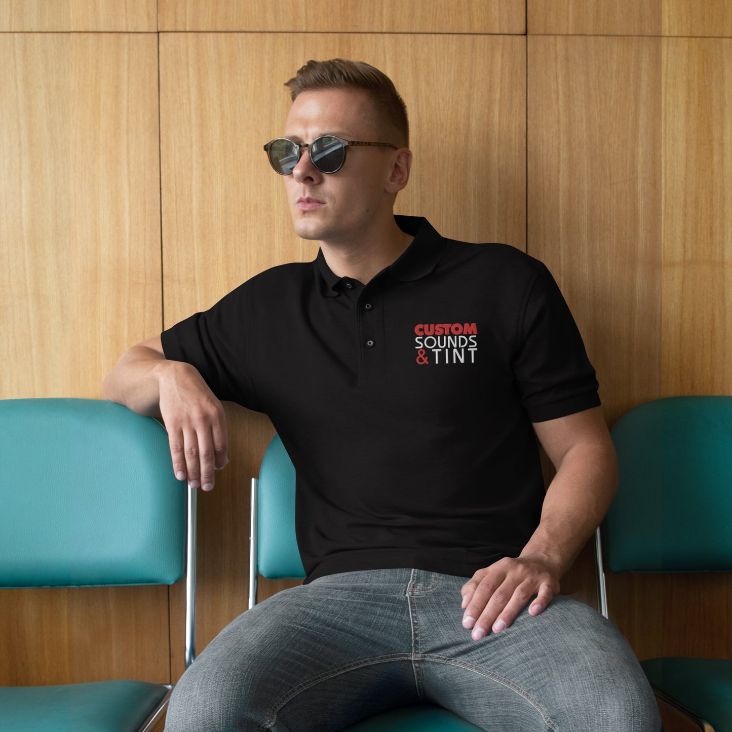 Custom Sounds & Tint-Men's Polo