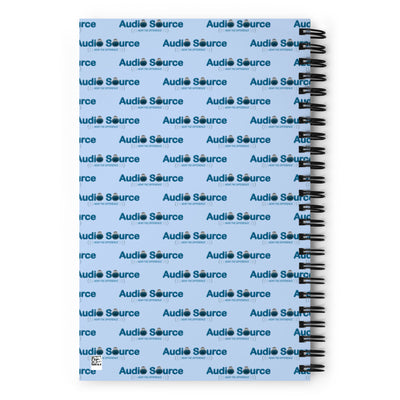Audio Source-Spiral notebook