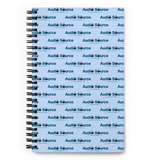Audio Source-Spiral notebook