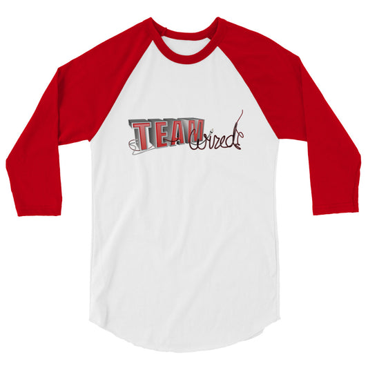 Team Wired-3/4 sleeve raglan shirt