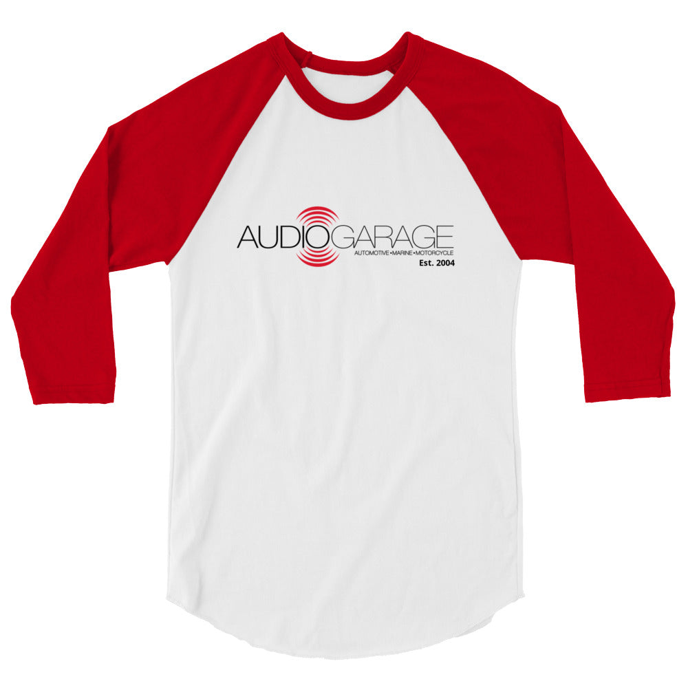 Audio Garage-3/4 sleeve raglan shirt