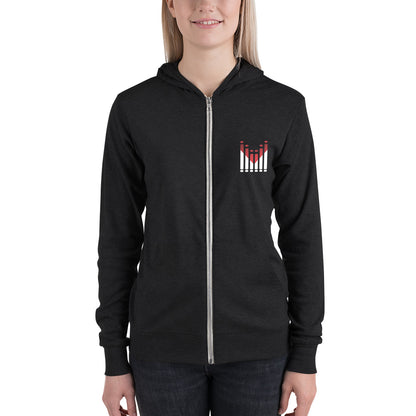 MESA-Unisex zip hoodie