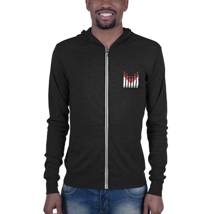 MESA-Unisex zip hoodie