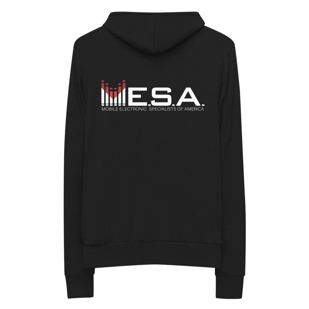 MESA-Unisex zip hoodie