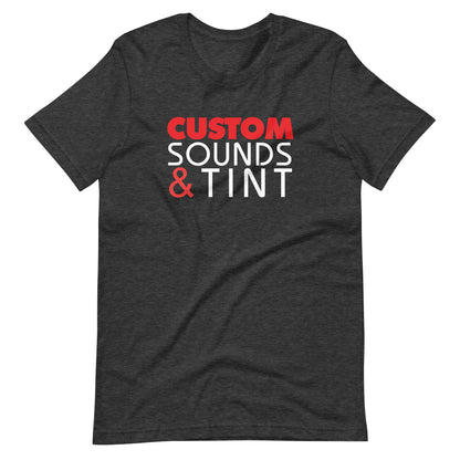 Custom Sounds & Tint-Unisex t-shirt