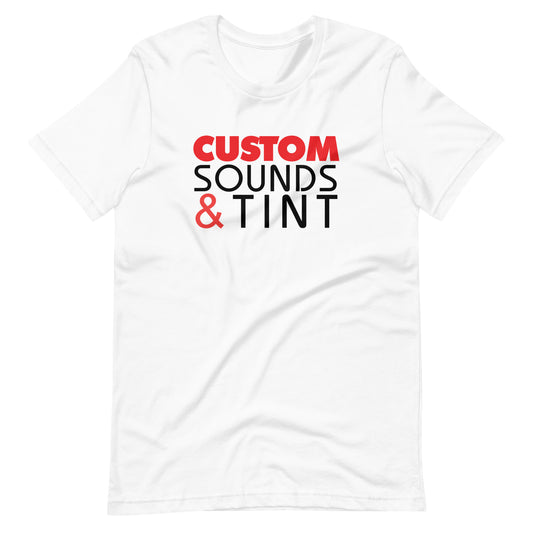 Custom Sounds & Tint-Unisex t-shirt