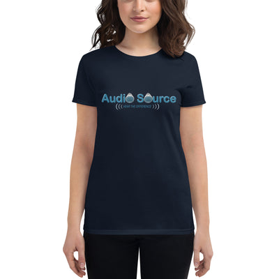 Audio Source-Women's short sleeve t-shirt