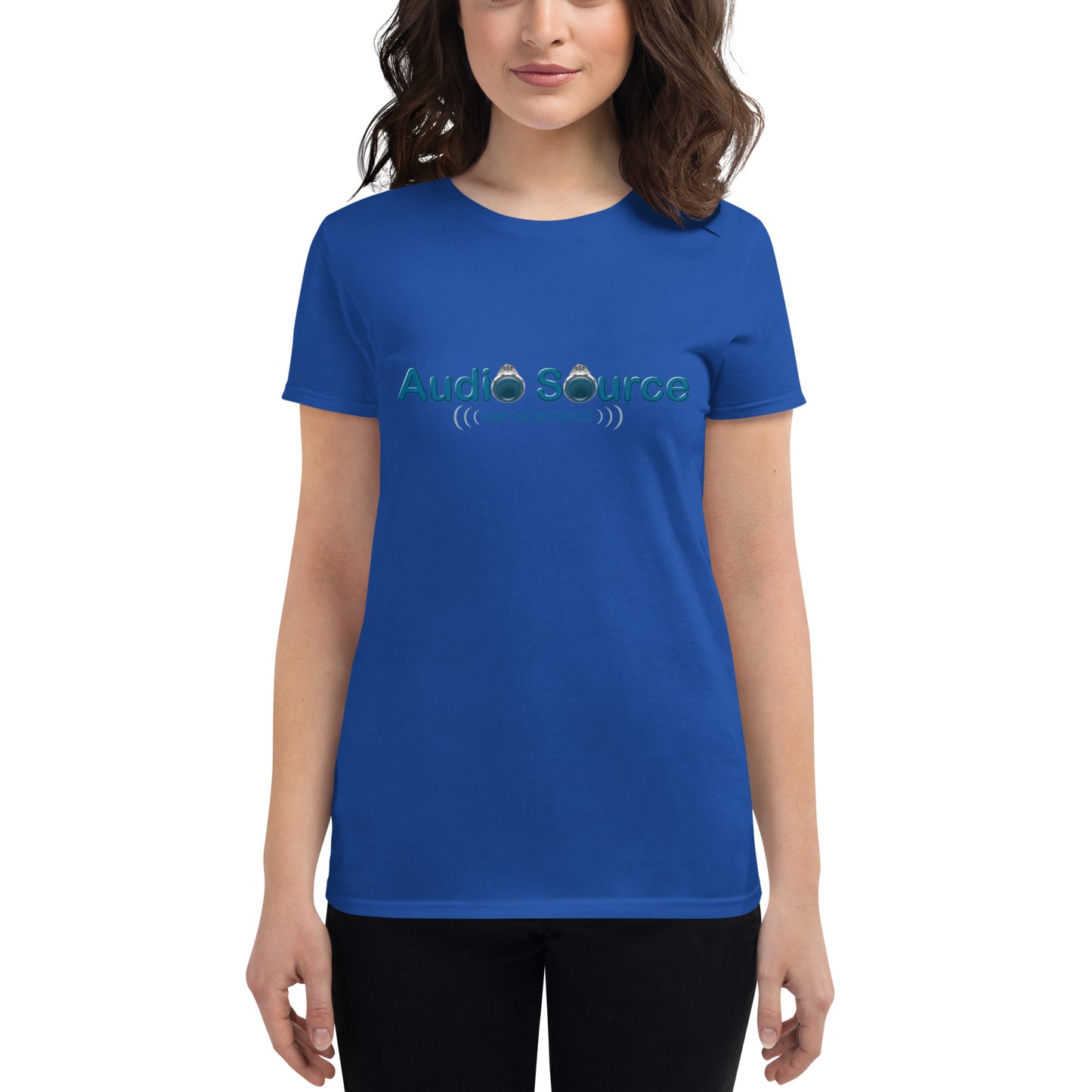 Audio Source-Women's short sleeve t-shirt